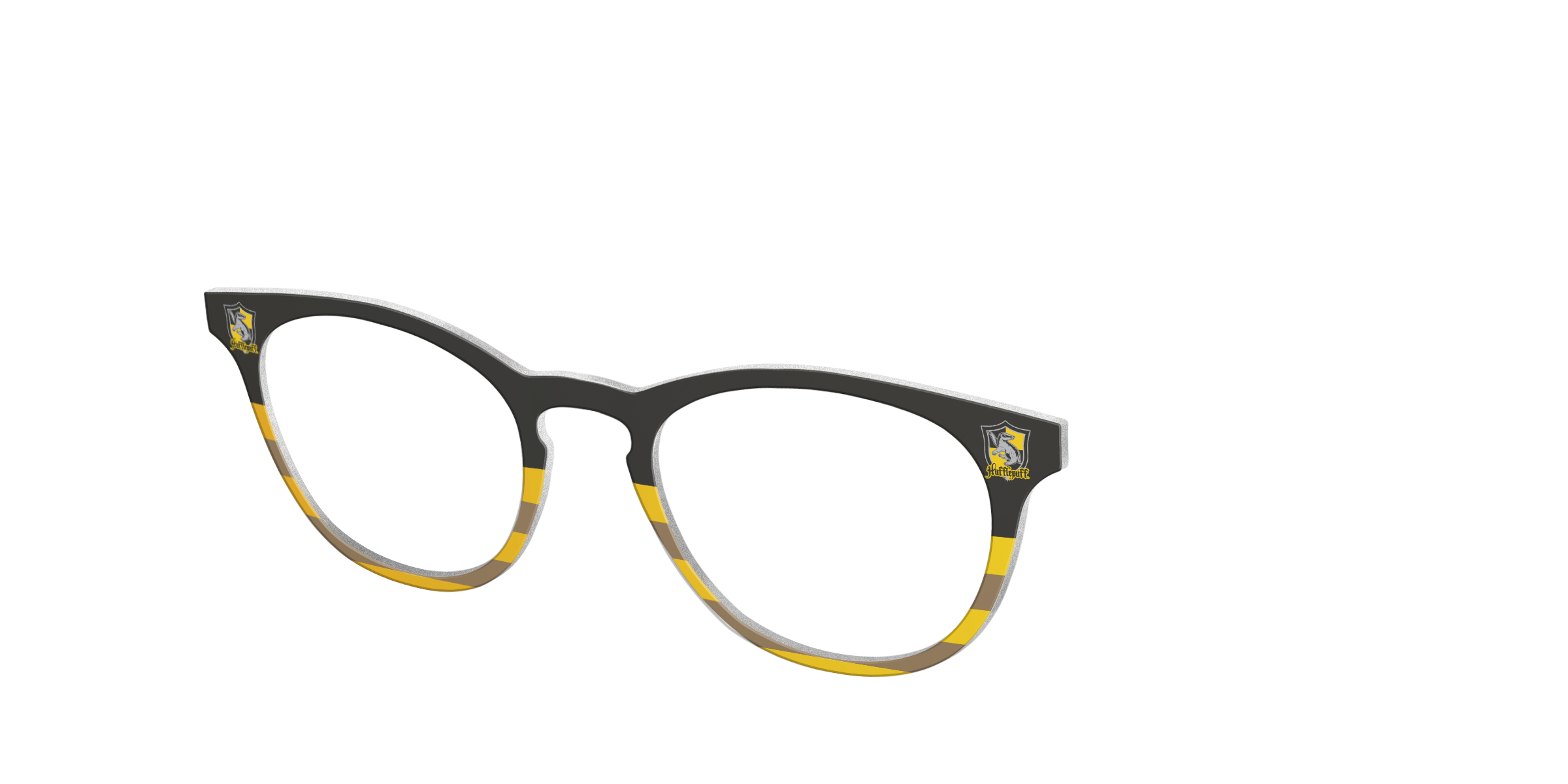 Pair Eyewear Collabs Hufflepuff top occhiali giallo HP4