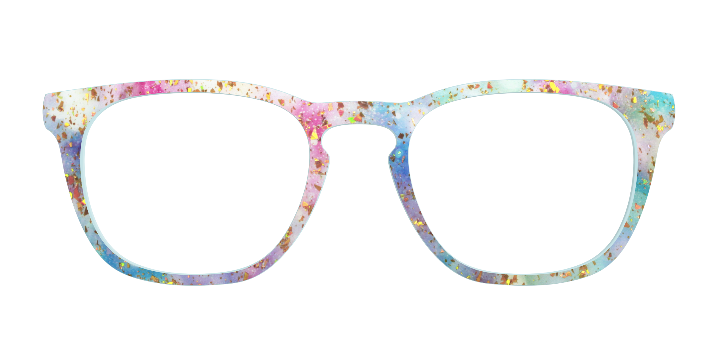 Pair Eyewear Design Tops Pixie Bokeh Gold top per occhiali