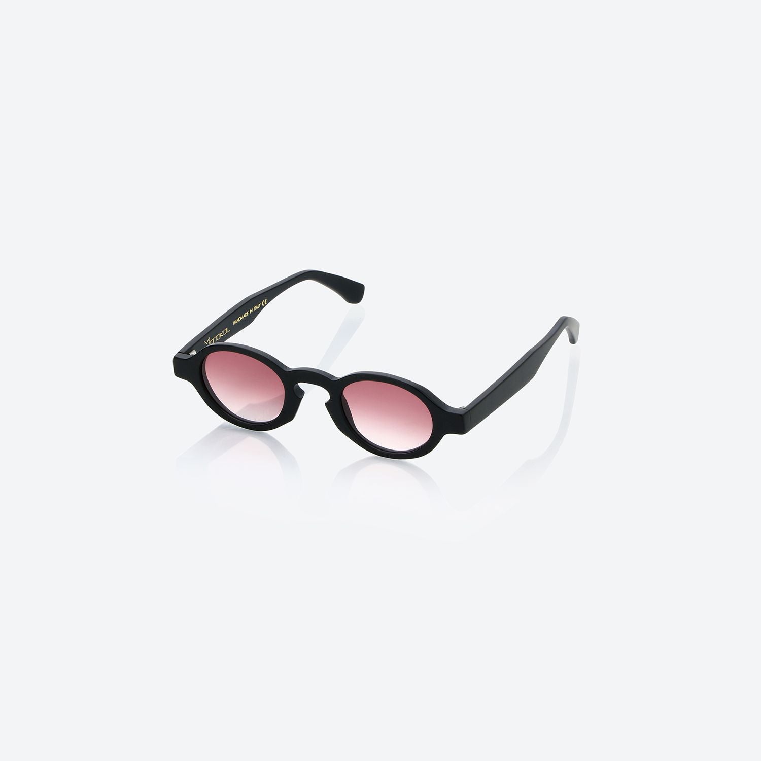 Monokol Burbon MK167 C3 occhiali da sole rotondi unisex neri