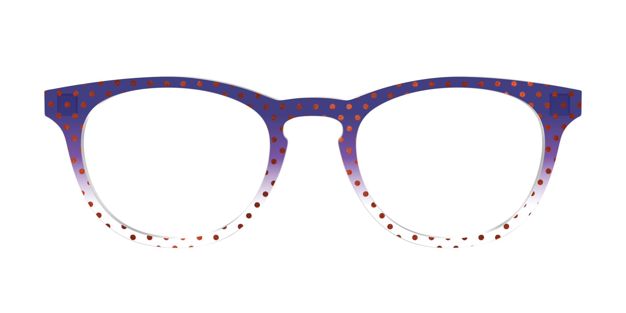 Pair Eyewear Design Tops Galactic Plum Gradient top pois viola