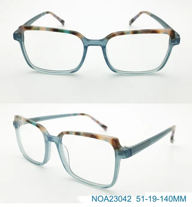 Ouyuan NOA23042 montatura occhiali acetato classica