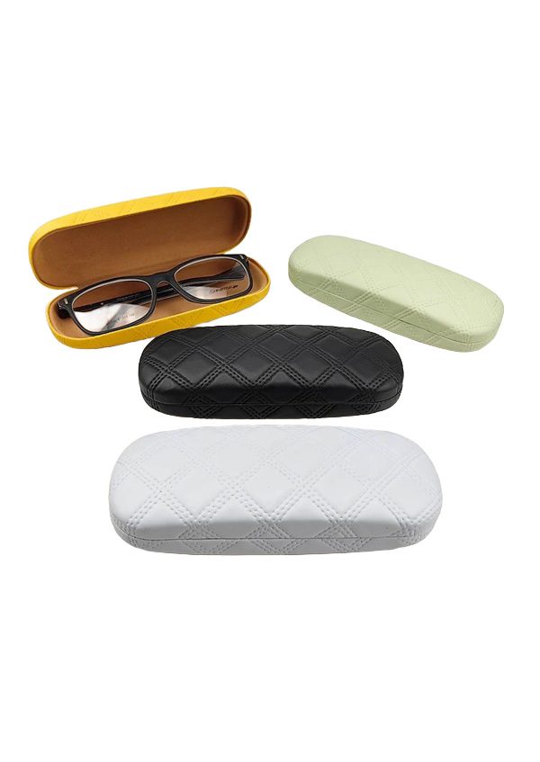Ouyuan Accessories GC0034 custodia occhiali rigida pelle