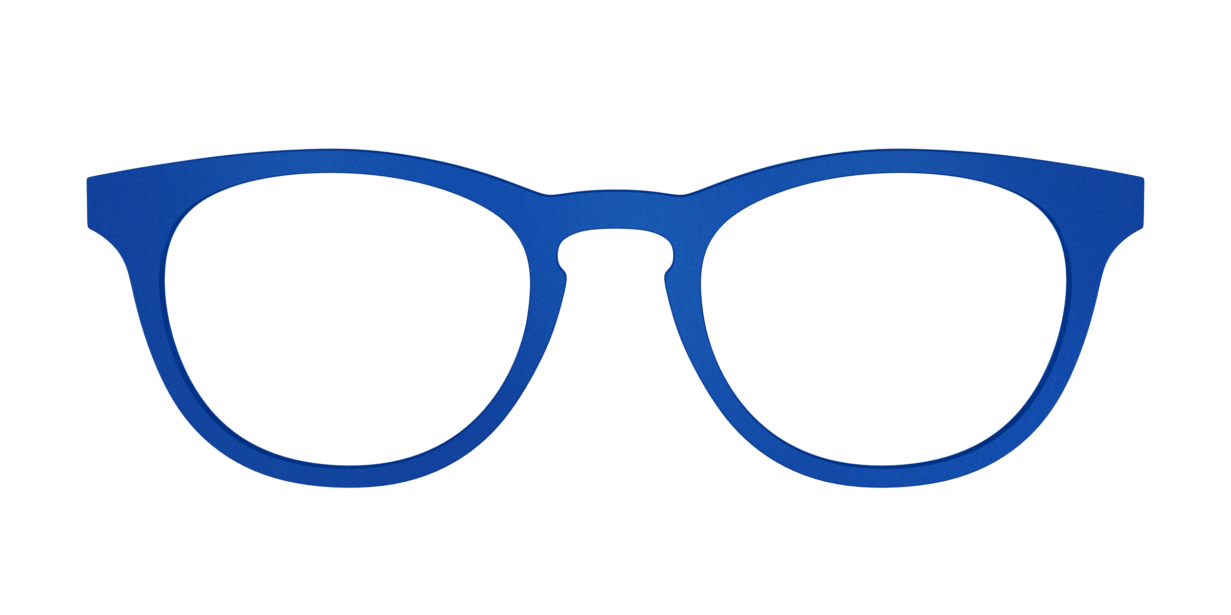 Pair Eyewear Solid Tops Matte Indigo top magnetico blu