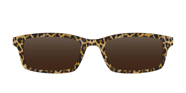 Pair Eyewear Sun Tops Cheetah Spots clip sole maculato