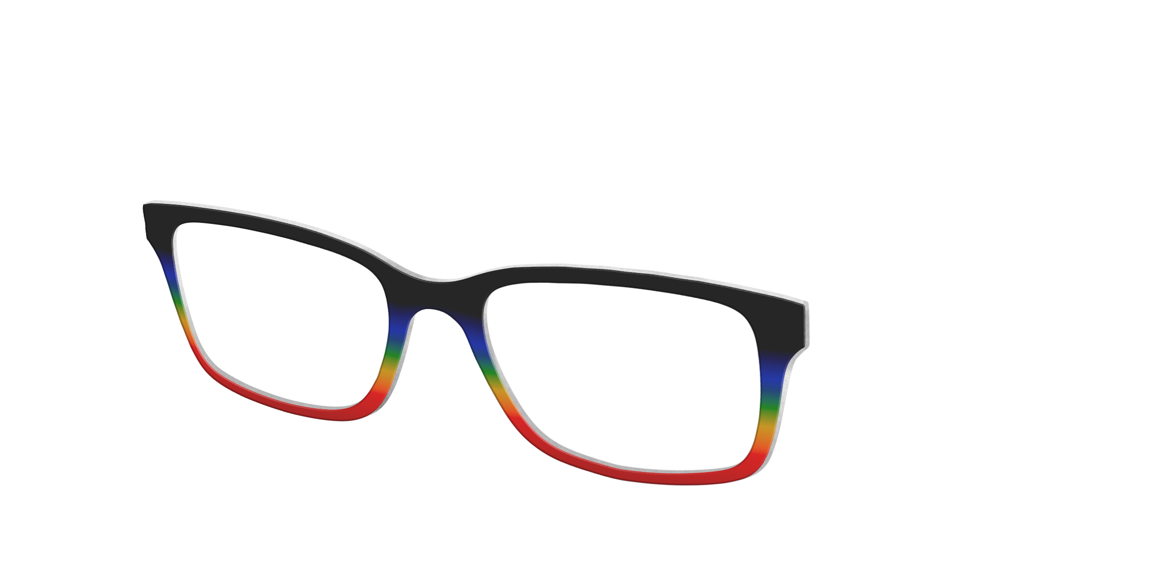 Pair Eyewear Solid Tops Love Wins Gradient top magnetico