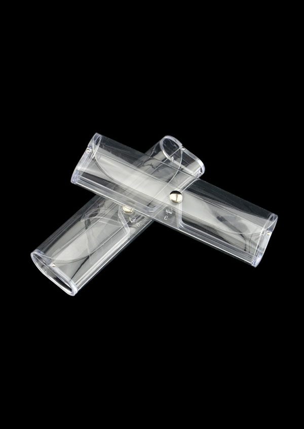 Ouyuan GC0038 custodia occhiali trasparente PVC lettura