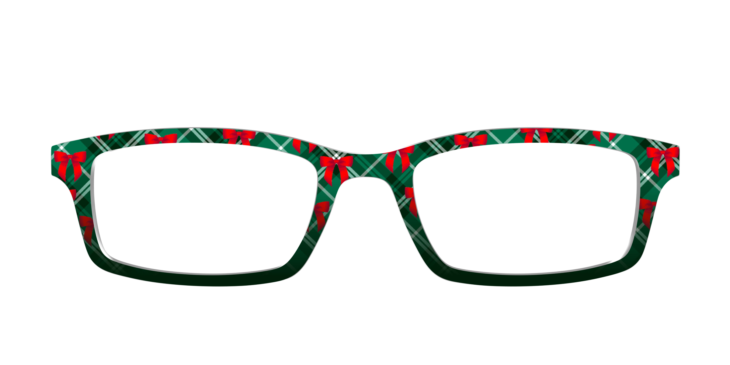 Pair Eyewear Ribbon-Clad Plaid top occhiali scozzese