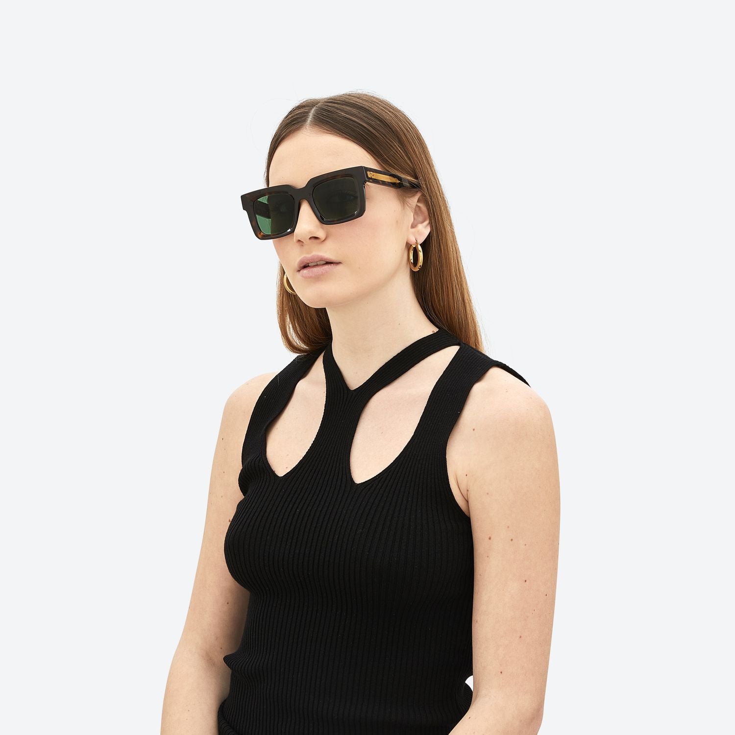 Monokol Studio Attitude MK225 C2Y occhiali da sole quadrati acetato