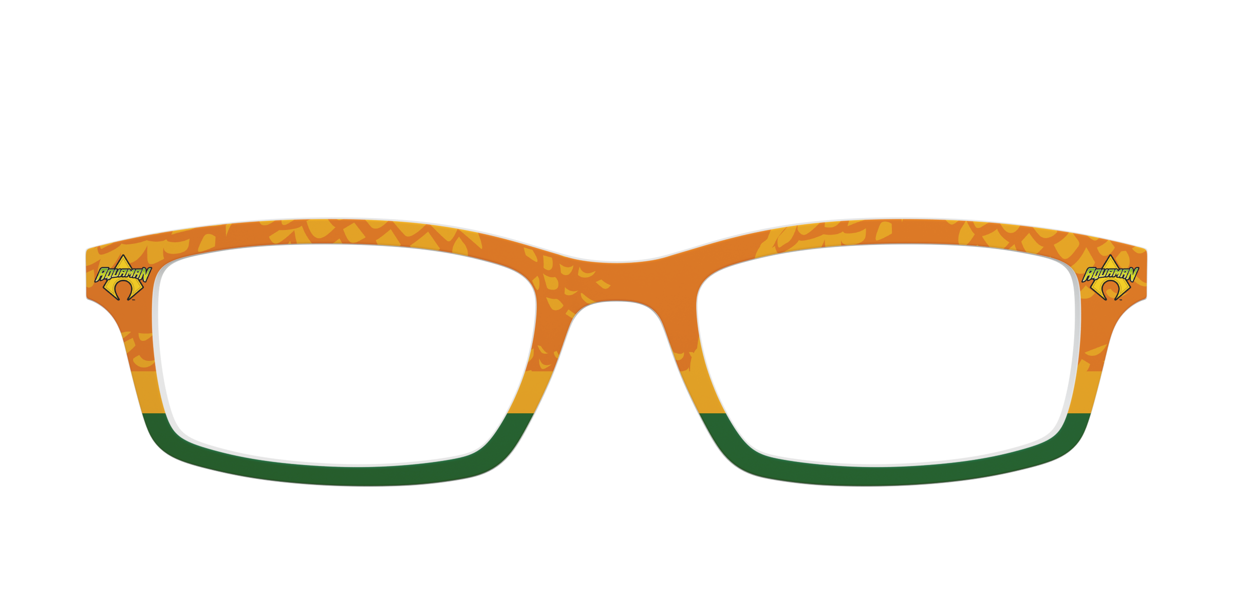 Pair Eyewear Collabs The Aquaman top verde arancione