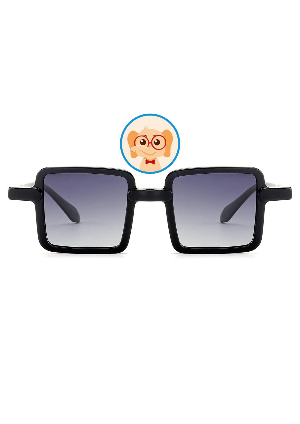 Ouyuan G2285 occhiali da sole bambini quadrati acetato 44-21-145