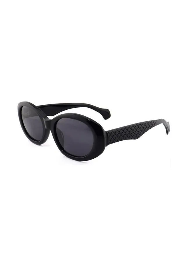 Ouyuan 001126 occhiali da sole ovali donna acetato 54-20-150