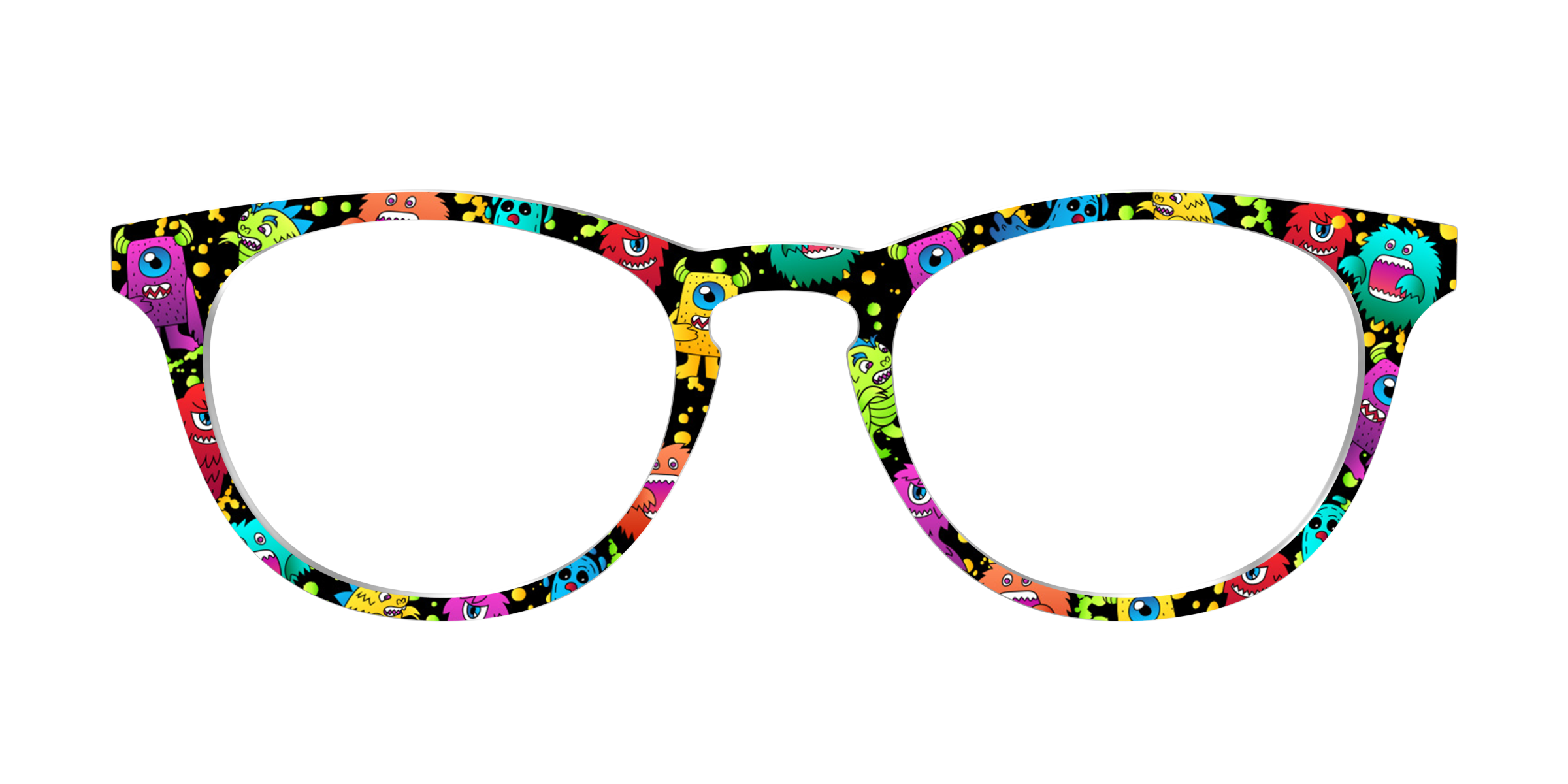 Pair Eyewear Design Tops Beastly Besties cover occhiali stampa