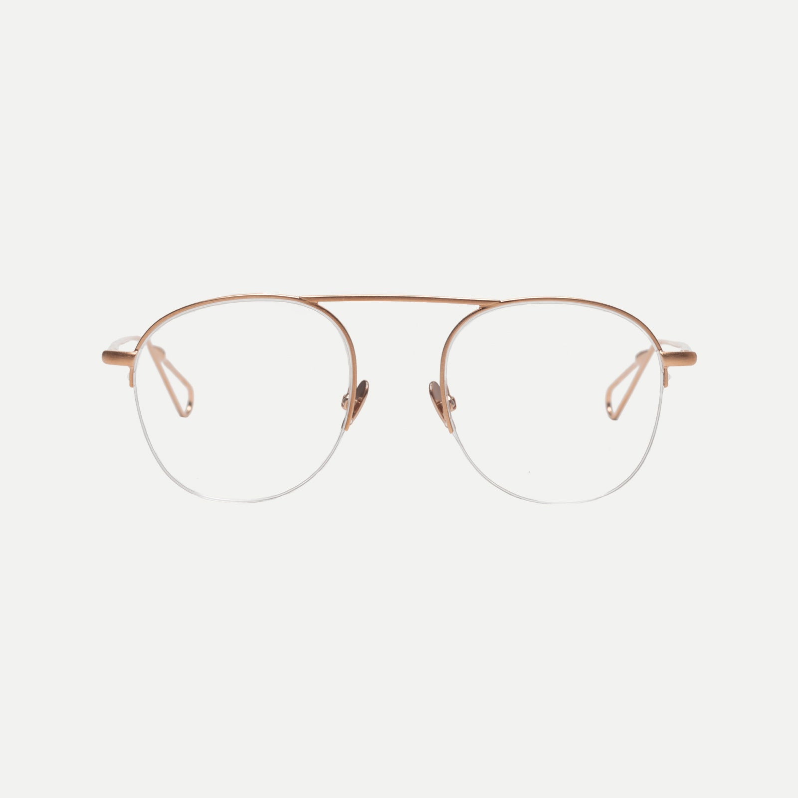 AHLEM Optical Voltaire occhiali da vista Champagne metallo