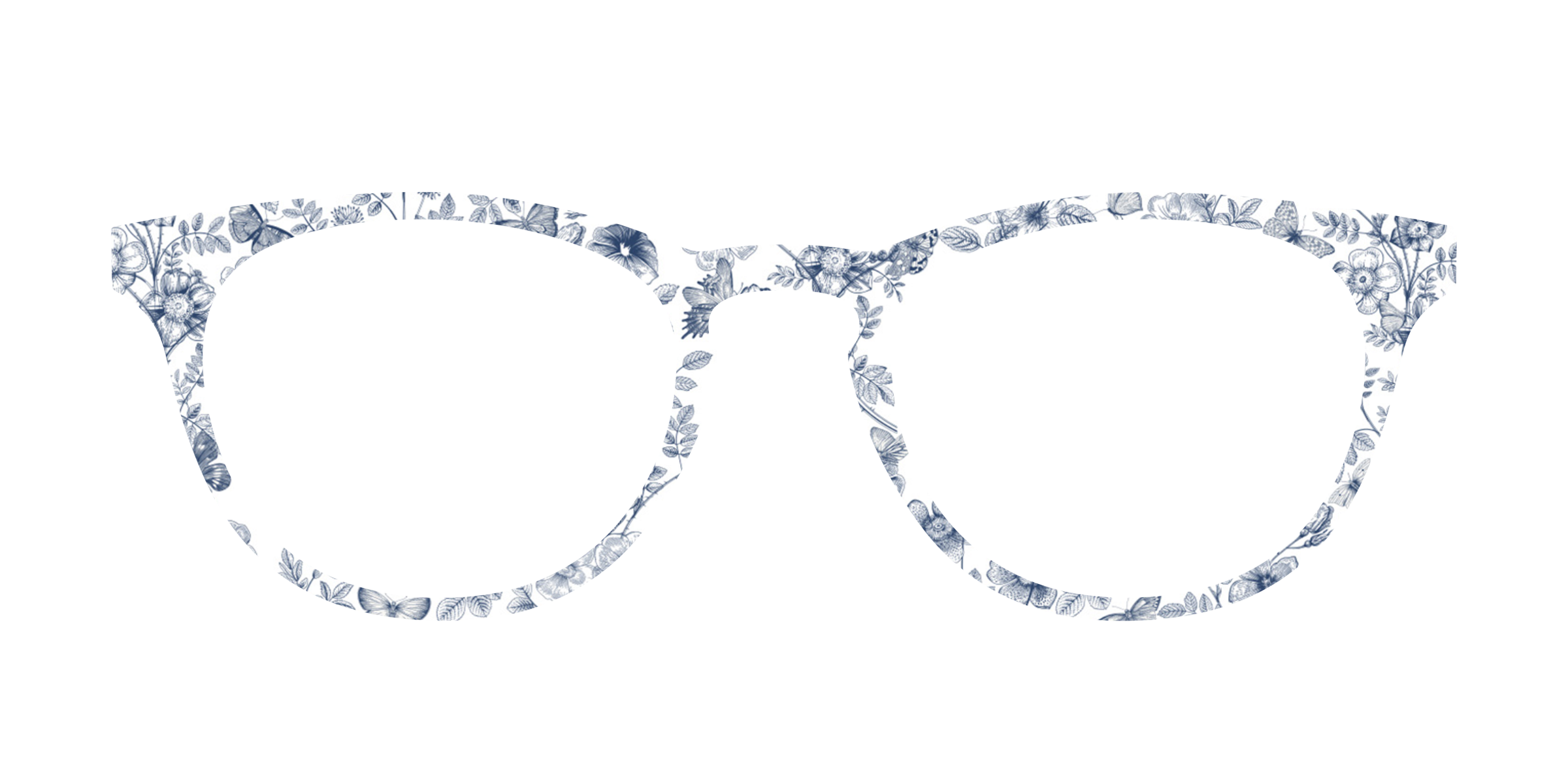 Pair Eyewear Solid Tops Woodland Toile top occhiali fantasia bosco