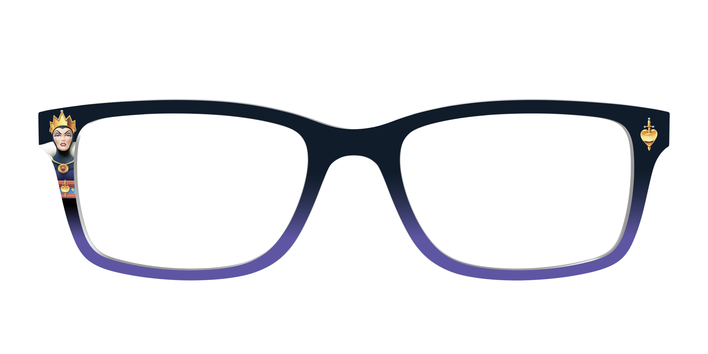 Pair Eyewear Collabs The Evil Queen Gradient frontalino viola
