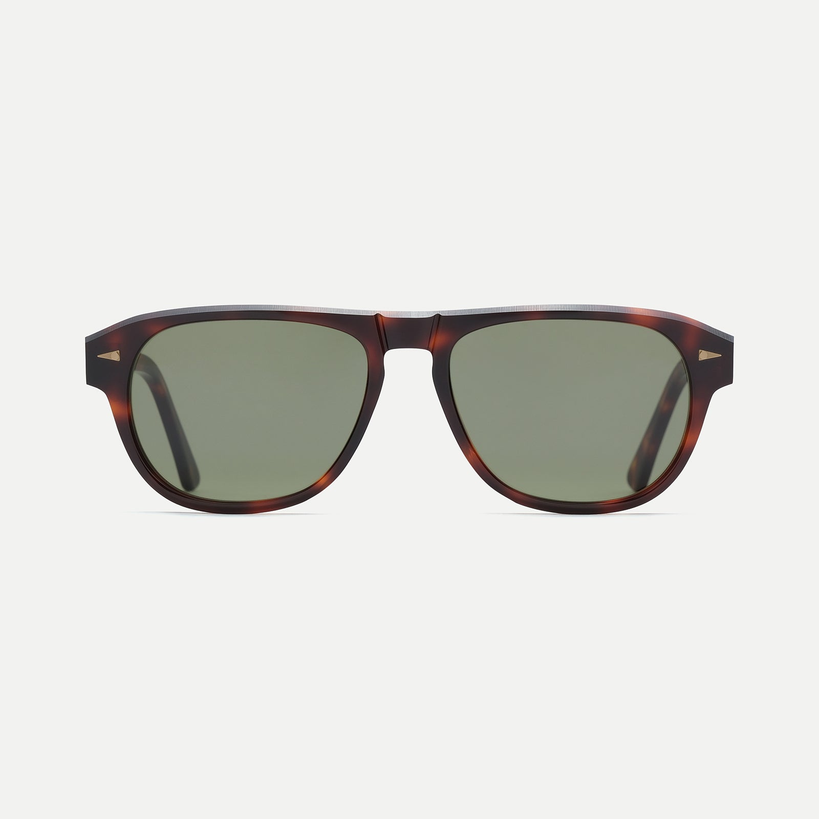 AHLEM Carpentier occhiali da sole Classic Turtle acetato