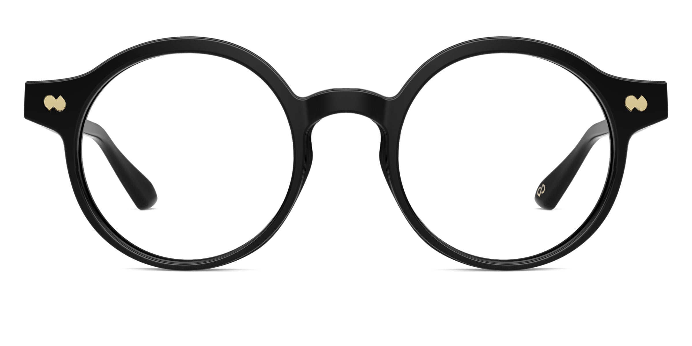 Pair Eyewear Leigh Forte montatura vista Crystal Clear Gold