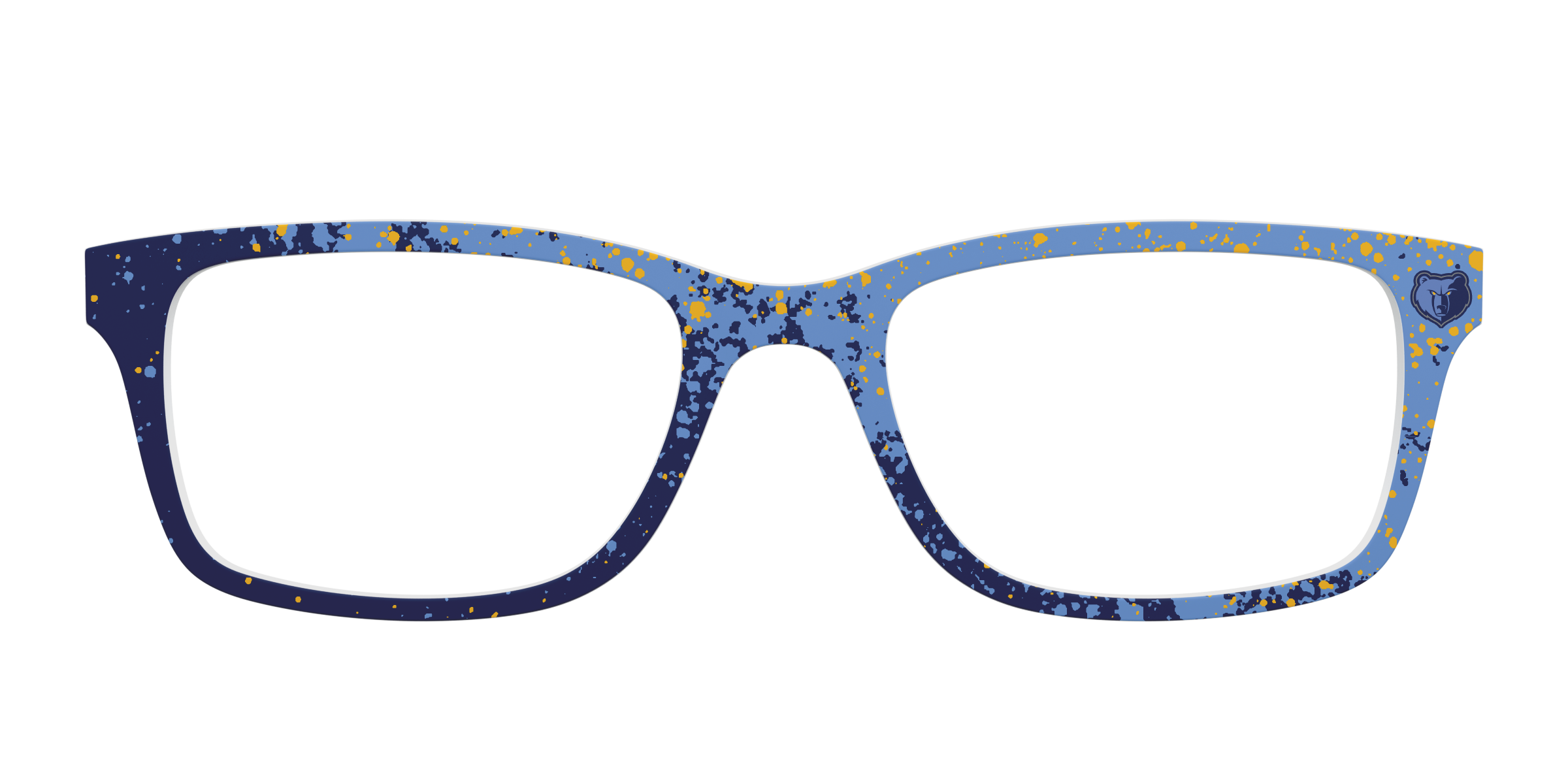 Pair Eyewear School Spirit Grizzlies Splatter top per occhiali sportivo