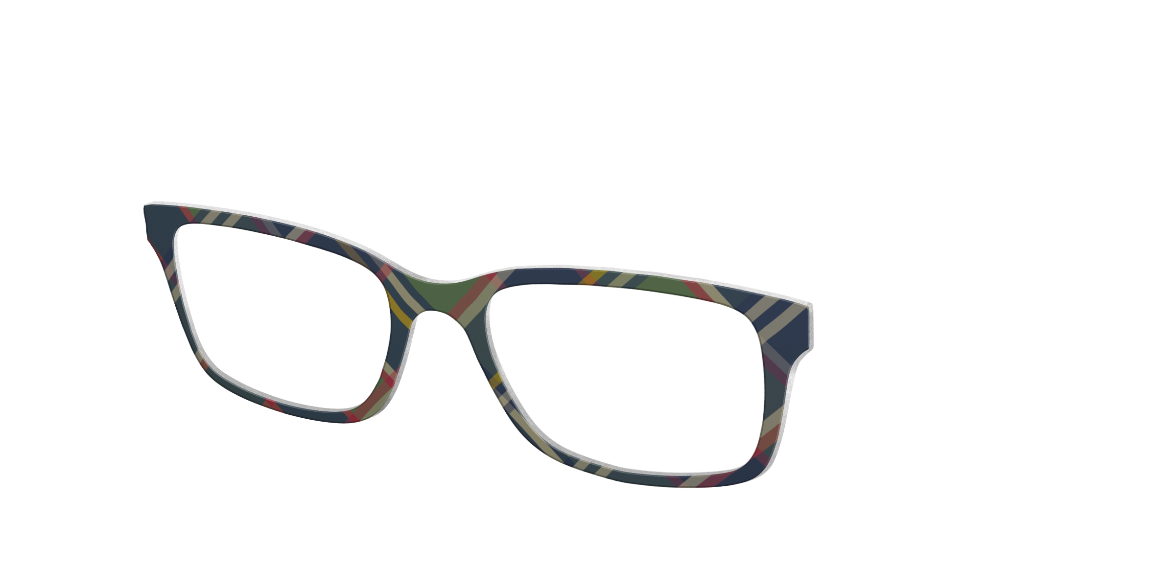 Pair Eyewear Solid Tops The Flannel Plaid top occhiali TK4
