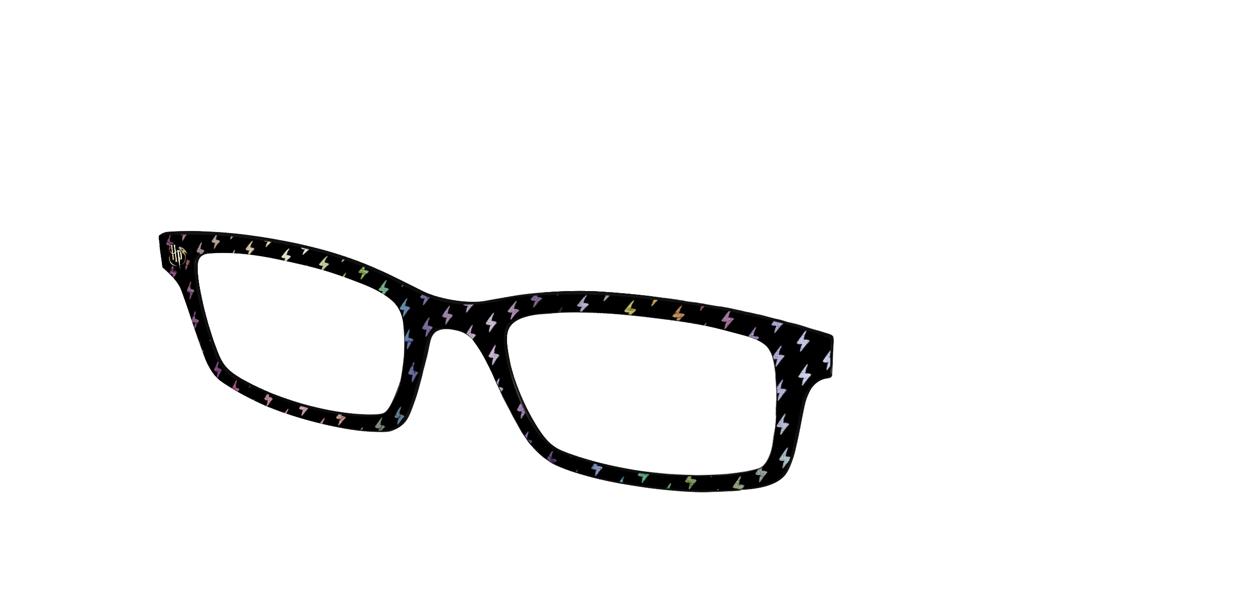 Pair Eyewear Collabs Holographic Lightning Bolts top magnetico