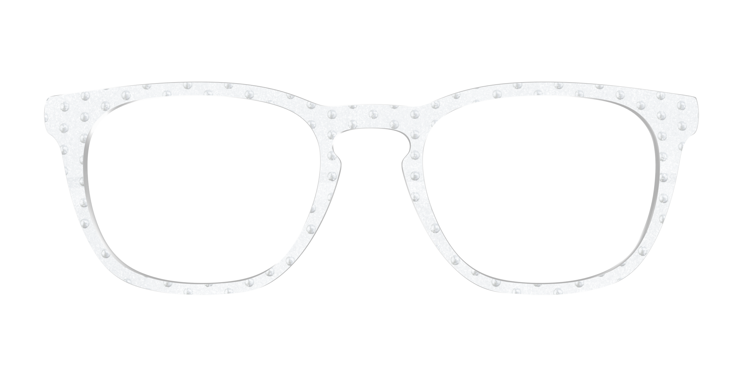Pair Eyewear Design Tops Pearl Shimmer Polka Dots top pois