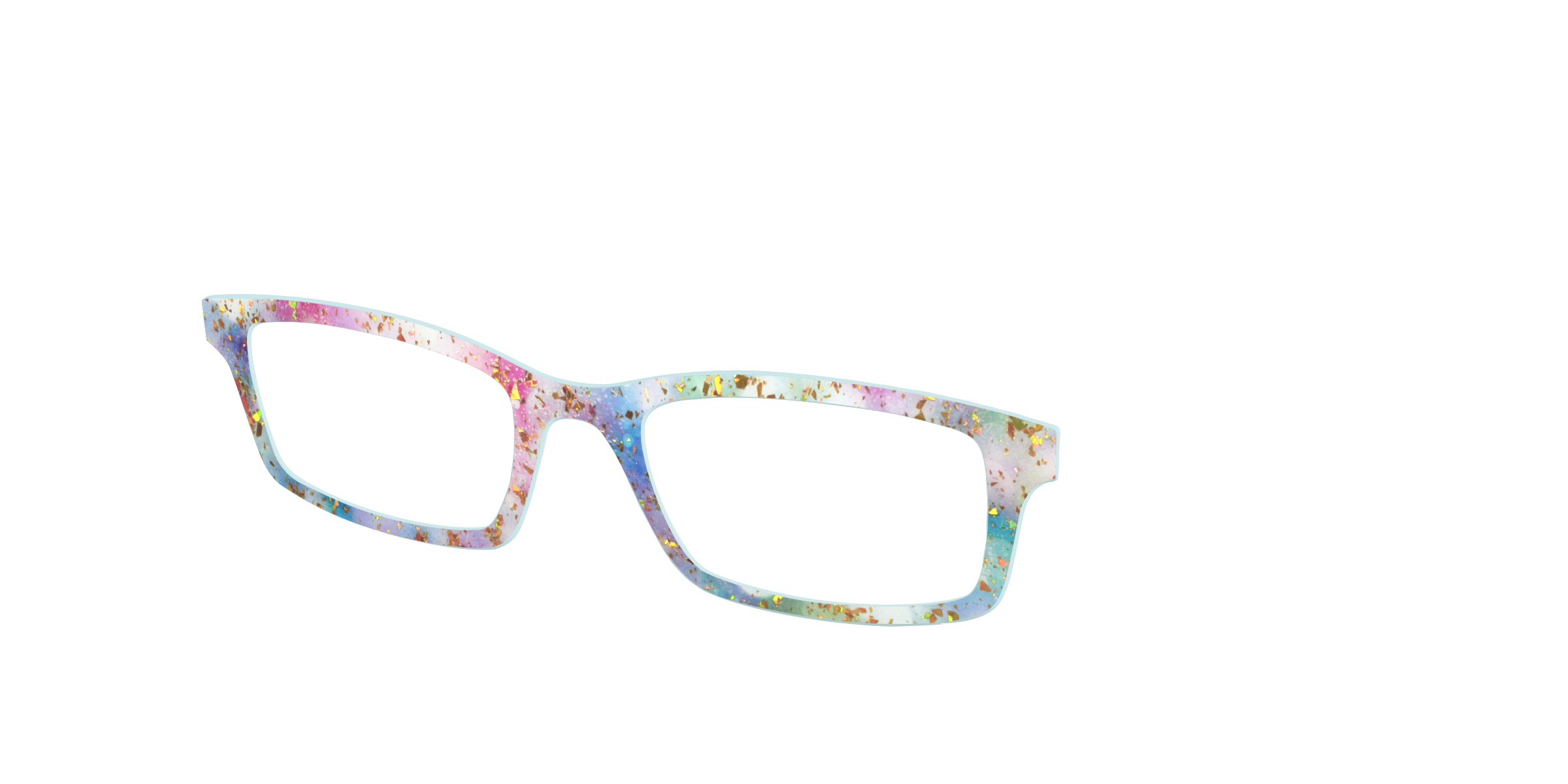 Pair Eyewear Design Tops Pixie Bokeh Gold top per occhiali