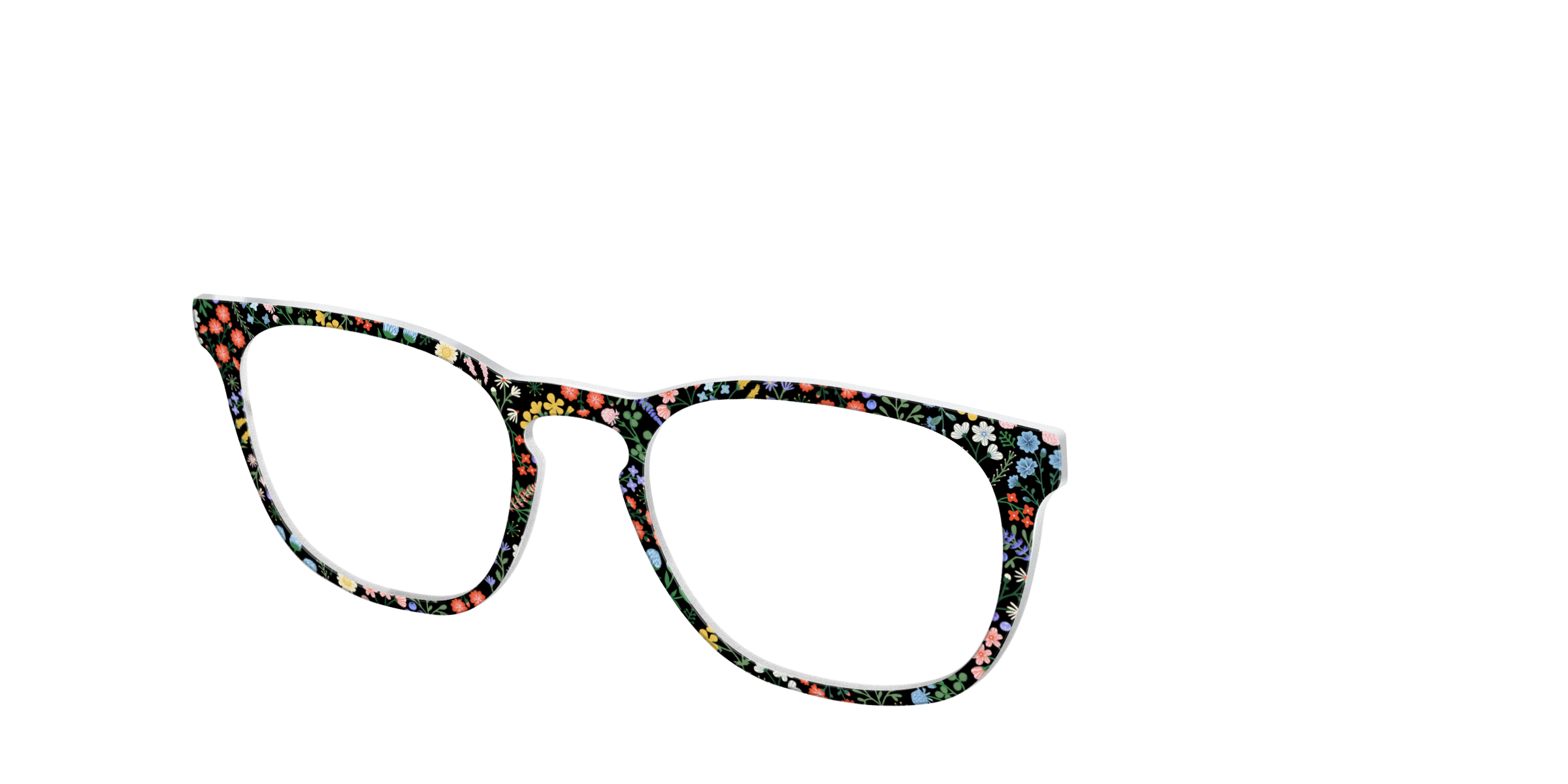 Pair Eyewear Design Tops The Ditsy Blooms cover occhiali fiori