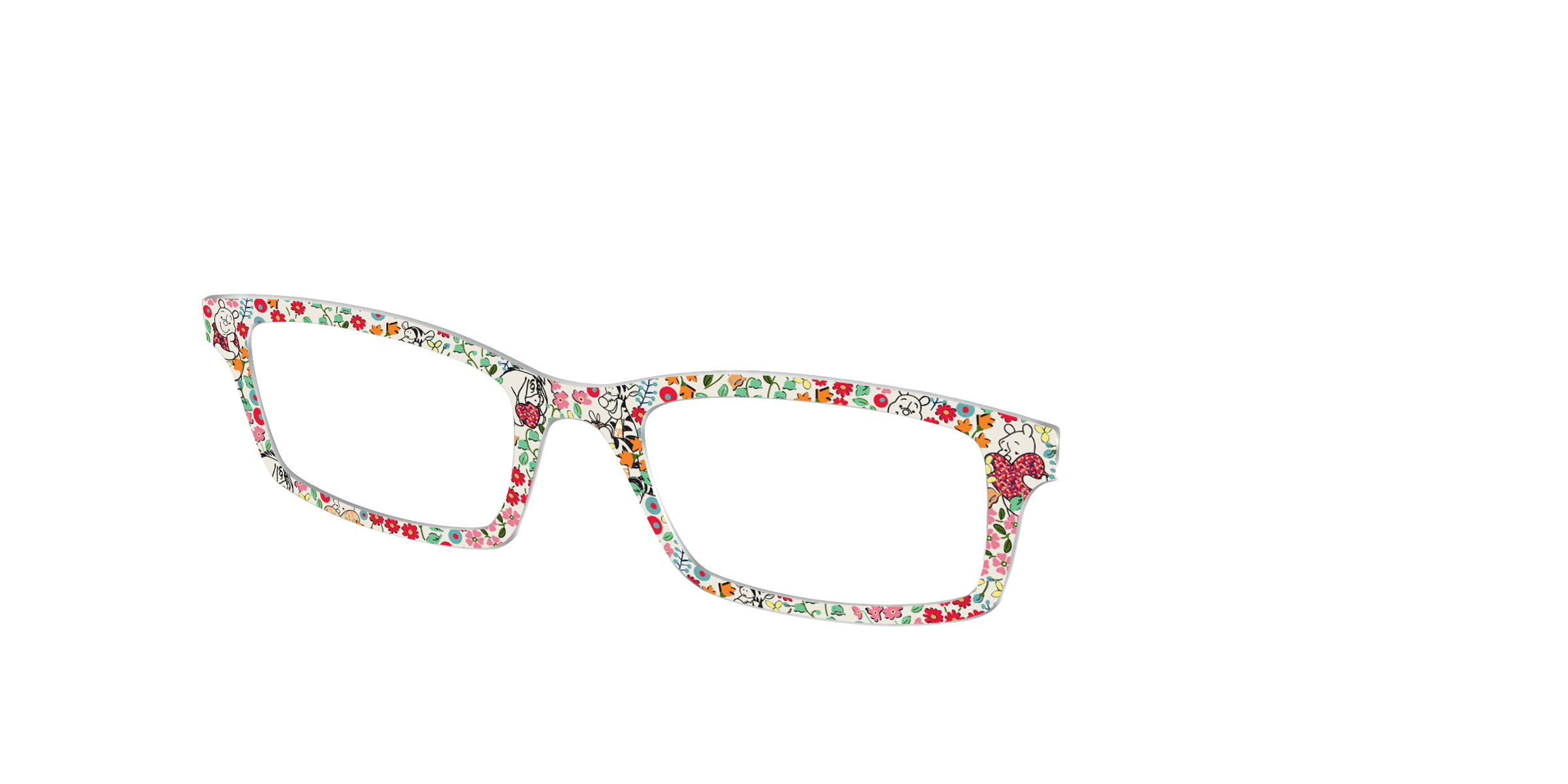 Pair Eyewear Collabs Pooh Cottage Floral top occhiali fiori