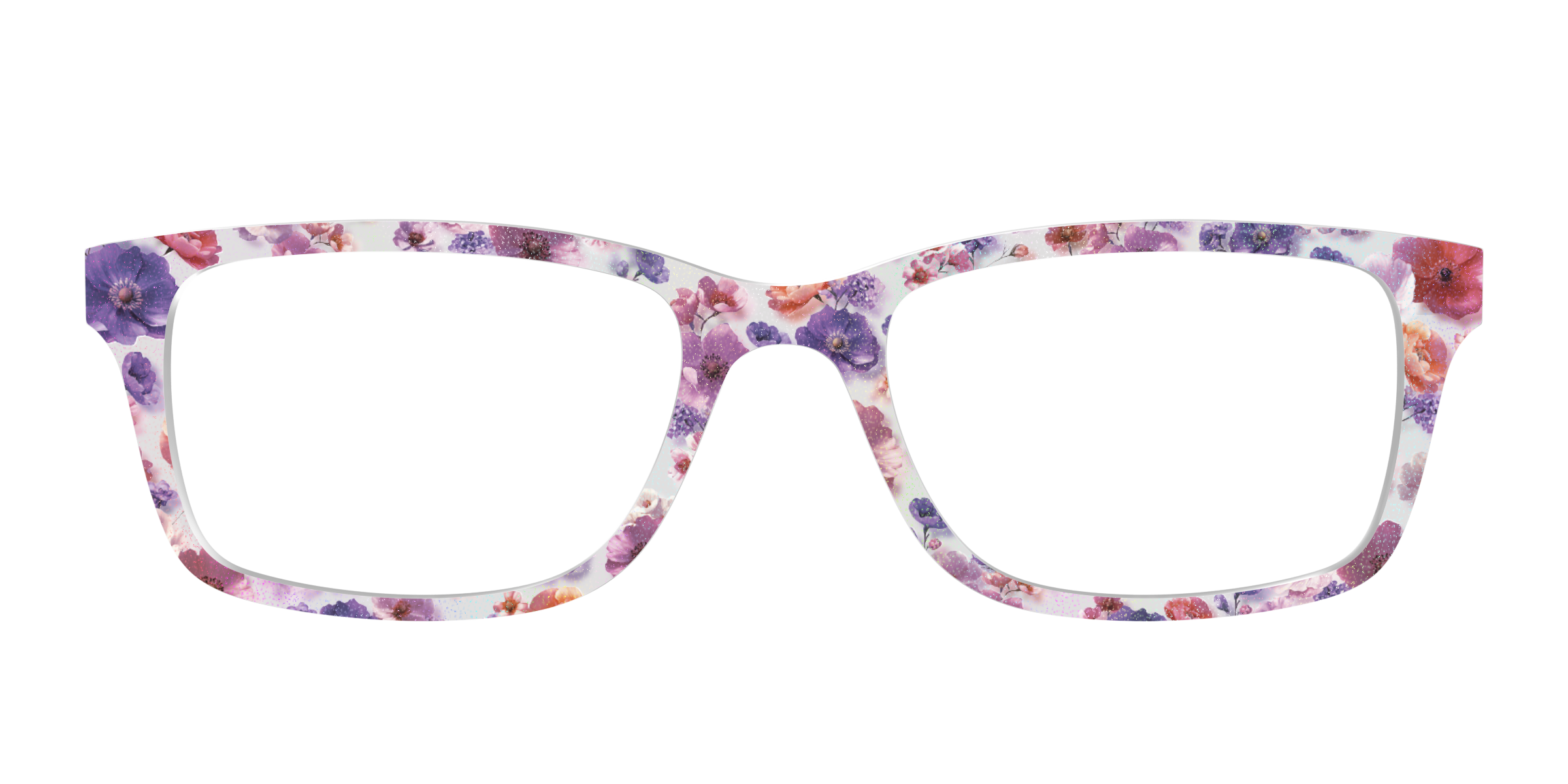 Pair Eyewear Design Tops Holographic Milky Floral Top Occhiali 512
