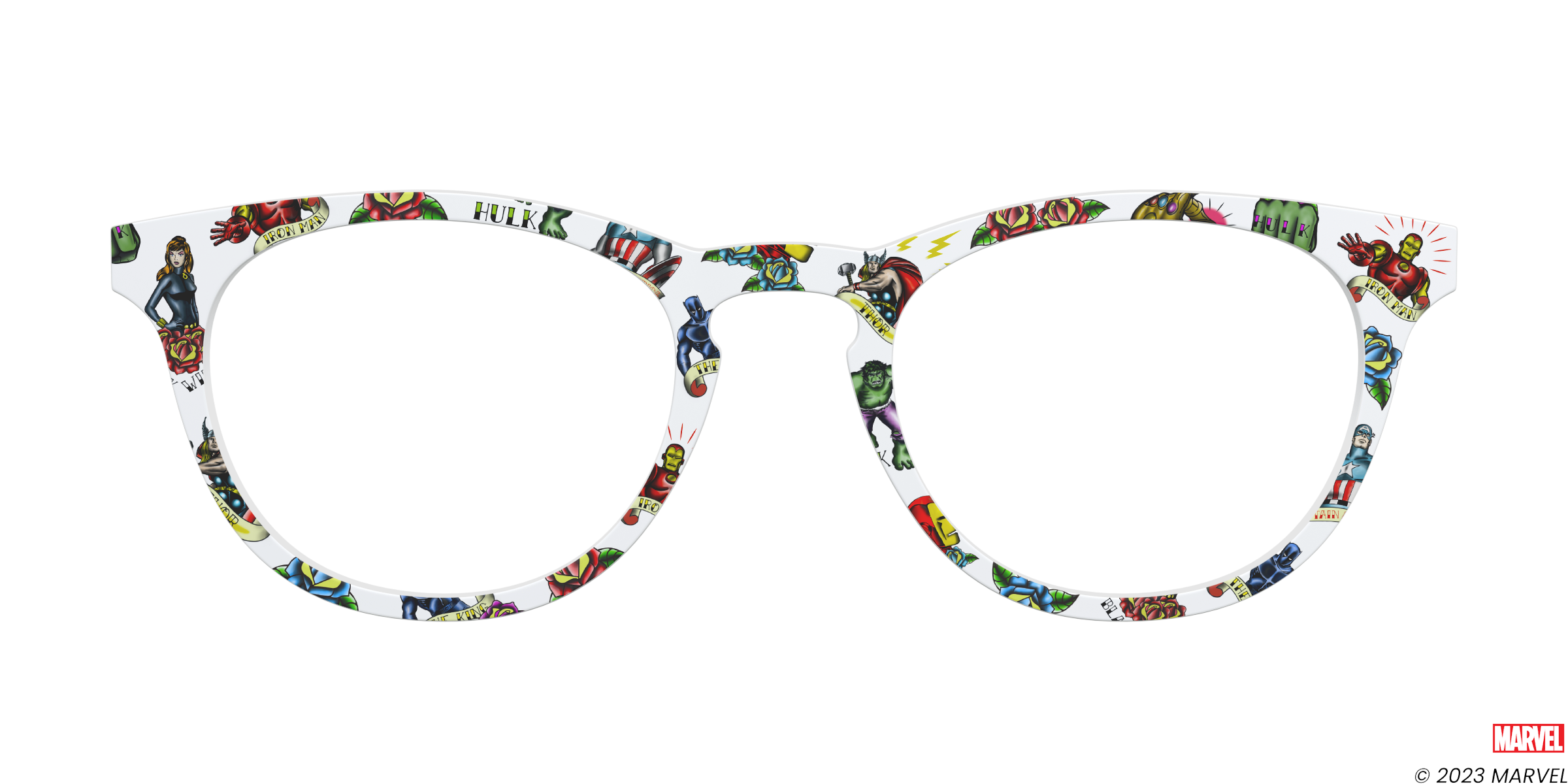 Pair Eyewear Collabs Marvel Comics Ink top magnetico MR9