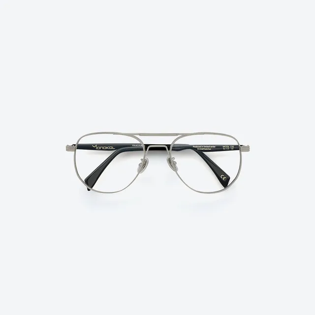 Monokol Evolved Boldness MK336 C2 occhiali da vista aviator metallo