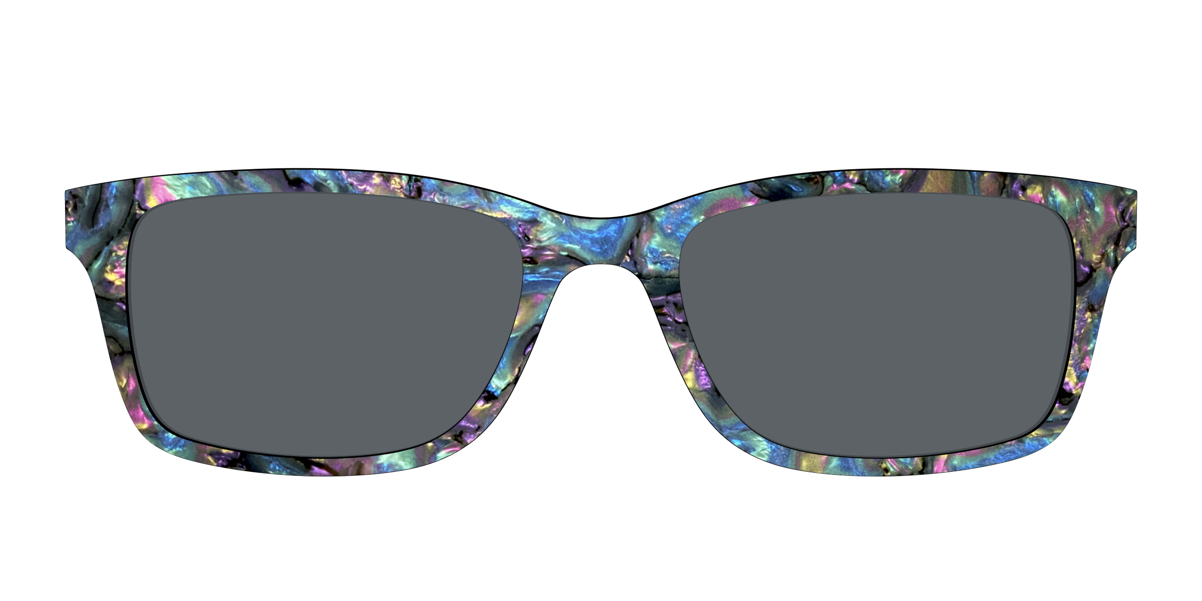 Pair Eyewear Sun Tops Midnight Abalone top sole polarizzato
