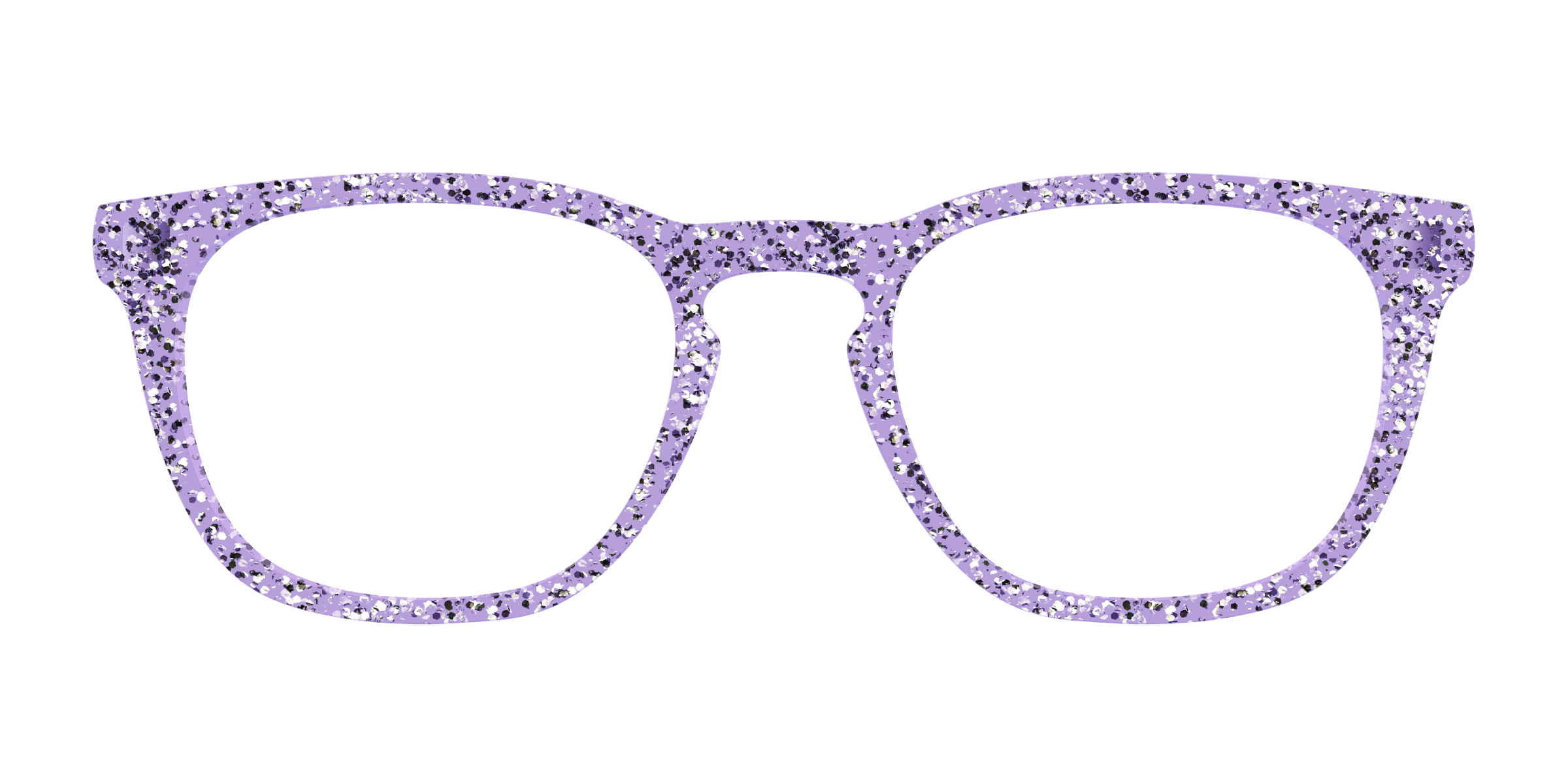 Pair Eyewear Solid Tops The Lavender Sparkle top magnetico lilla glitter