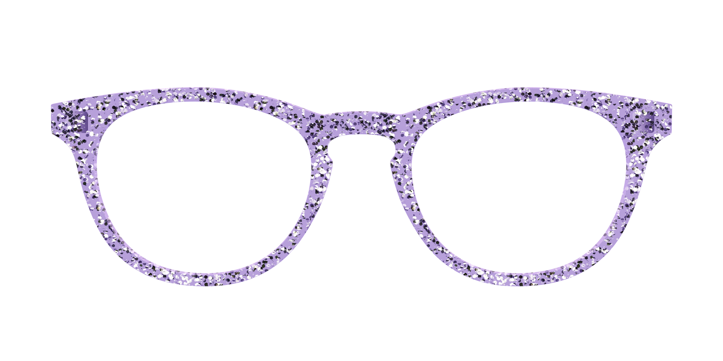 Pair Eyewear Solid Tops The Lavender Sparkle top magnetico lilla glitter