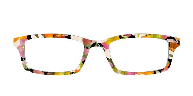 Pair Eyewear Design Tops Fallen Leaves Camouflage top mimetico