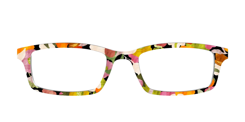 Pair Eyewear Design Tops Fallen Leaves Camouflage top mimetico