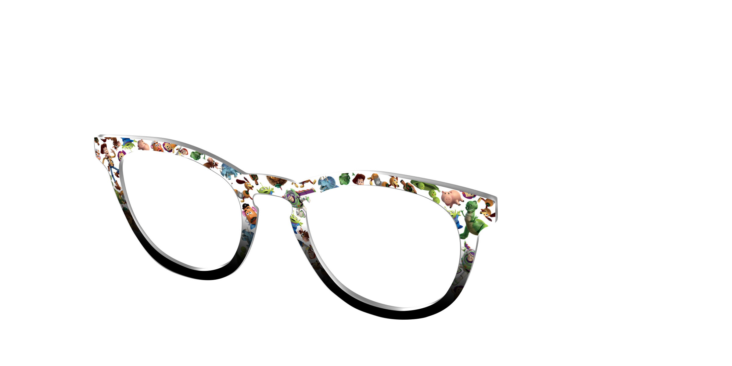 Pair Eyewear Collabs Woody Friends top magnetico colorato