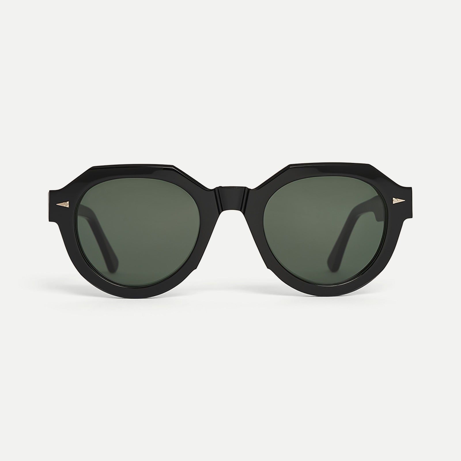 AHLEM Marcadet occhiali da sole Dark Green oversize