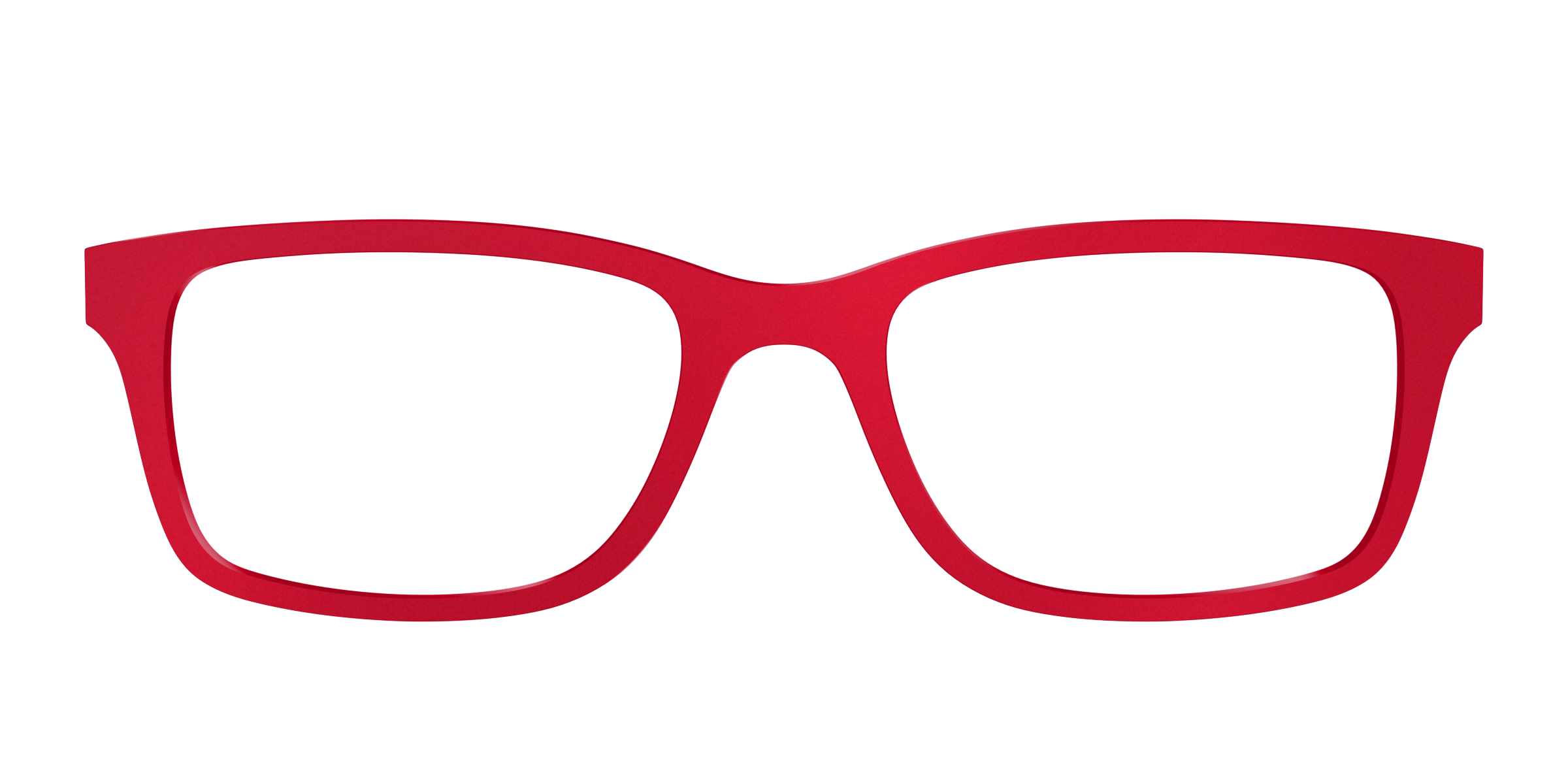 Pair Eyewear Design Tops Matte Red top magnetico rosso opaco