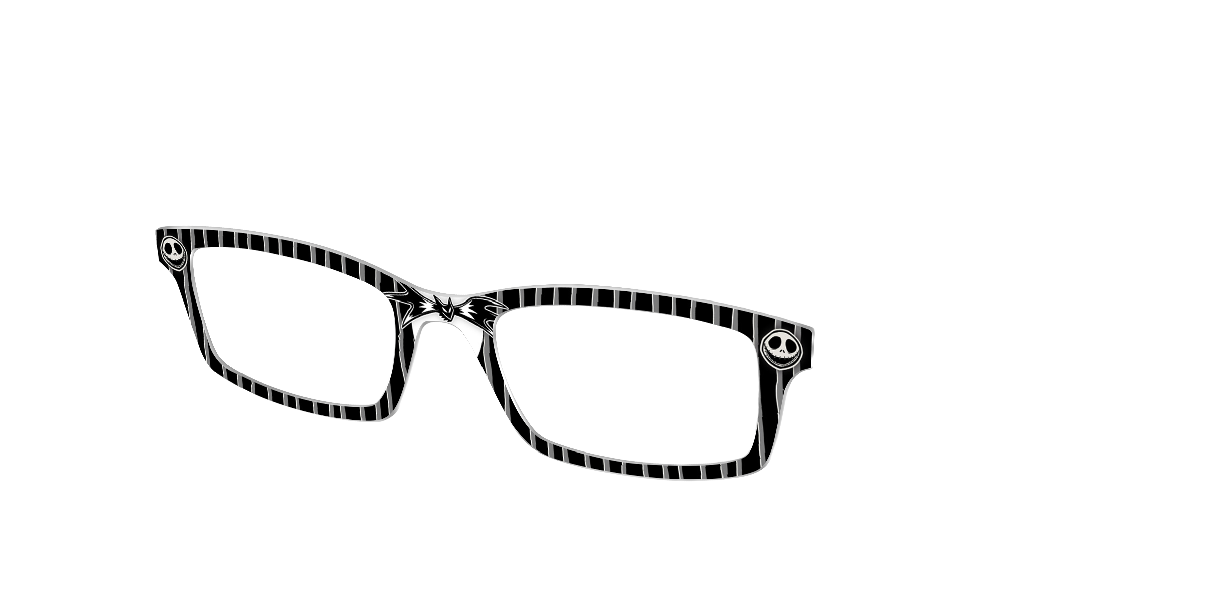 Pair Eyewear Collabs Jack Skellington top magnetico Cedro