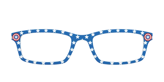 Pair Eyewear Collabs The Captain America Stars top occhiali