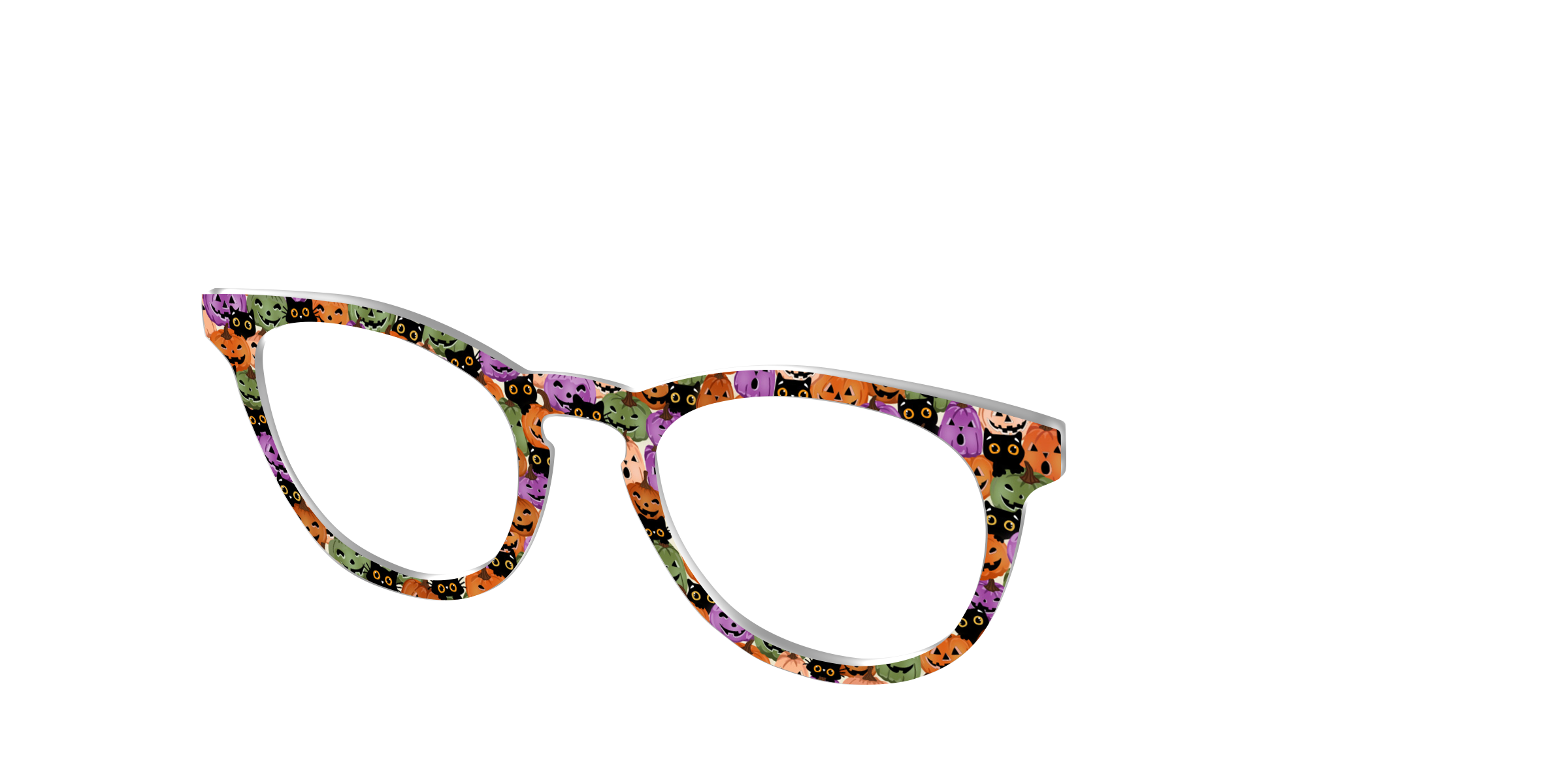Pair Eyewear Design Tops The Purring Pumpkins top occhiali halloween