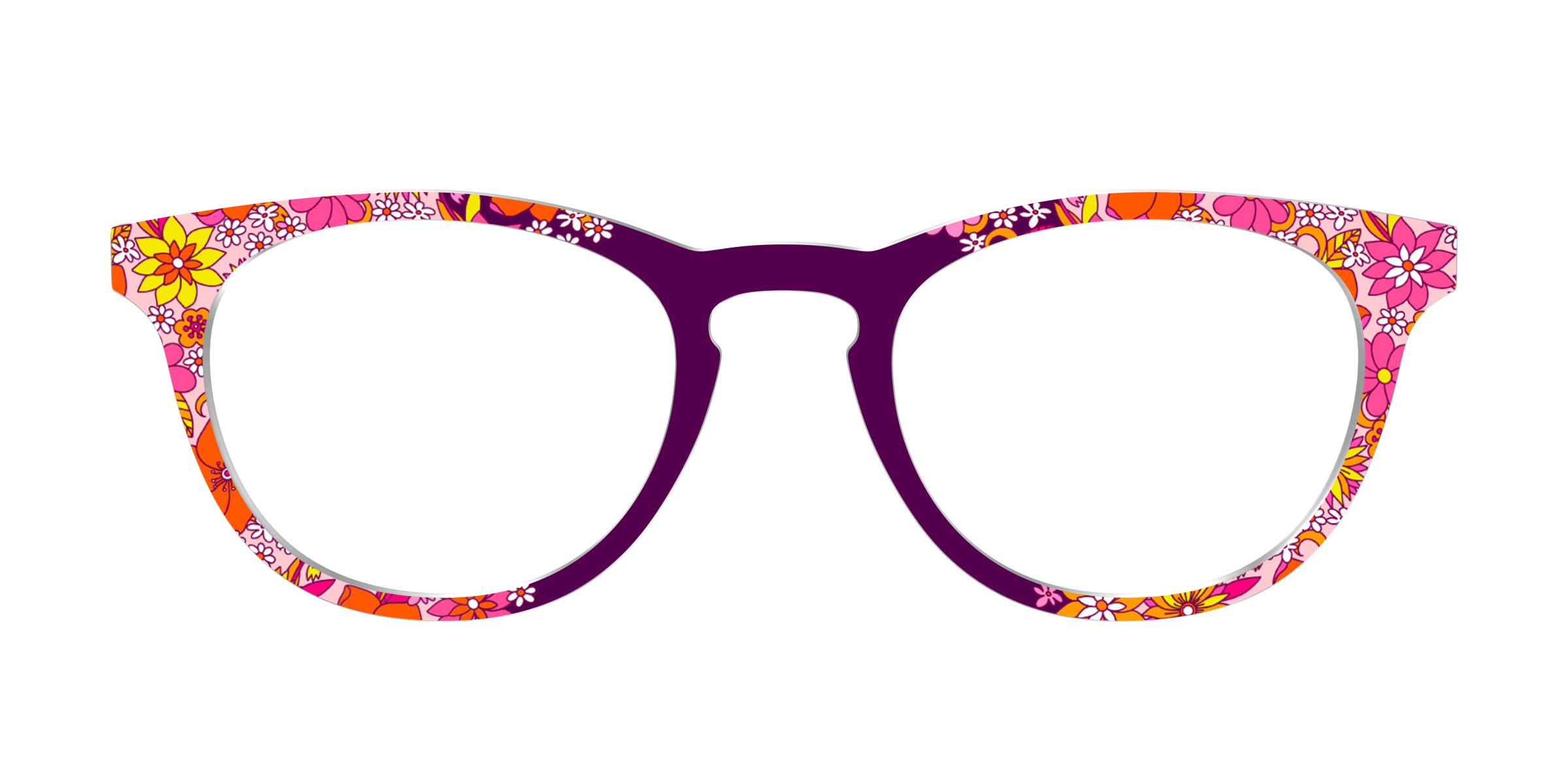 Pair Eyewear Design Tops Far Out Floral topper floreale