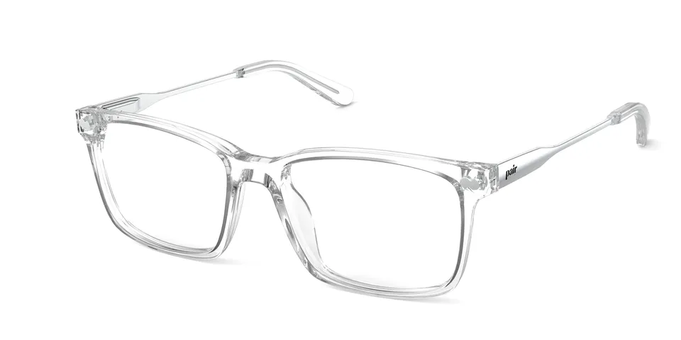 Pair Eyewear Kirby Mixed montatura vista Crystal Clear