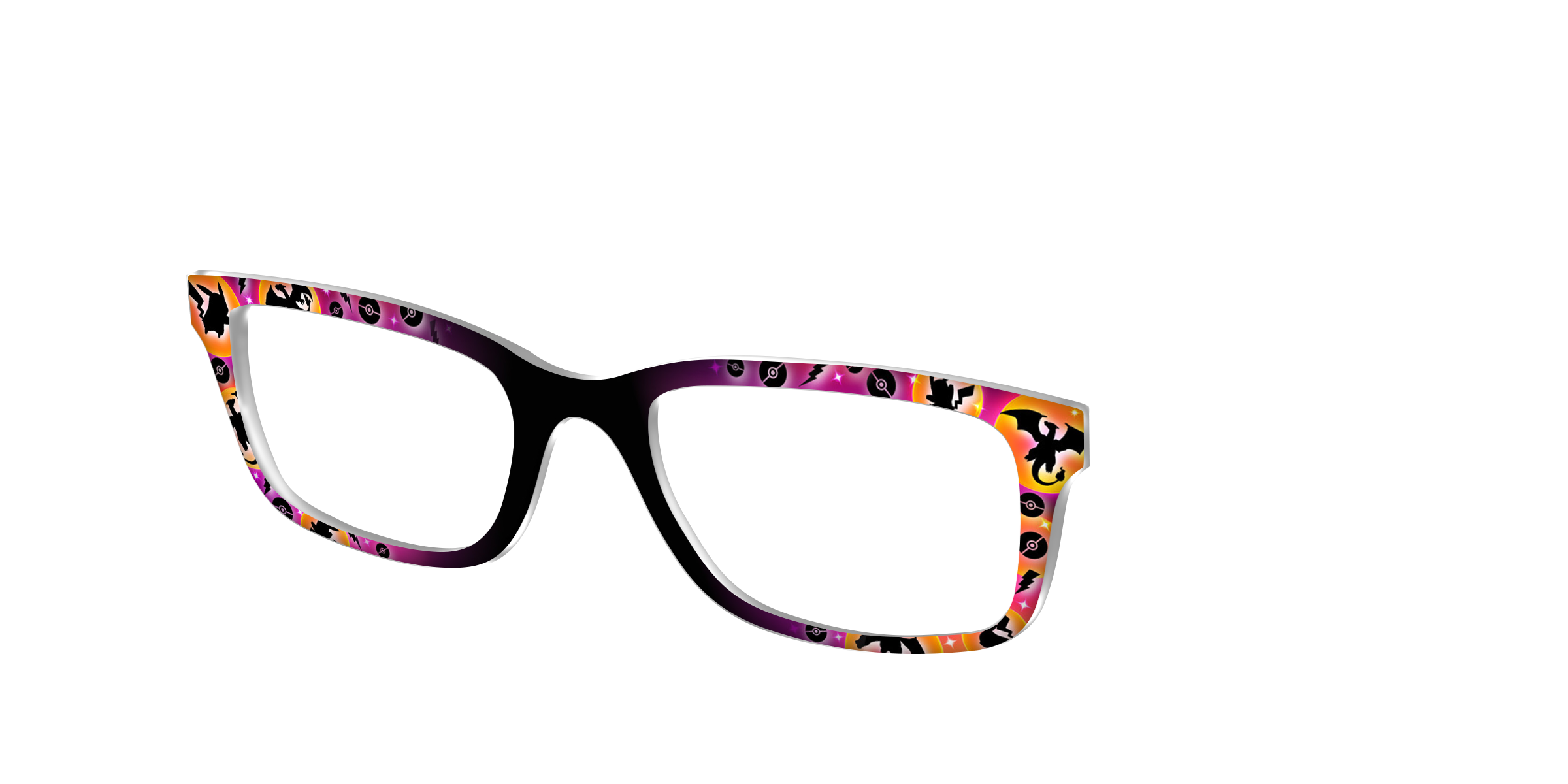 Pair Eyewear Collabs Pokemon After Dark top per occhiali PK05