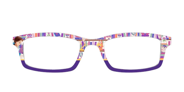 Pair Eyewear Collabs Belle's Library Topper DY23