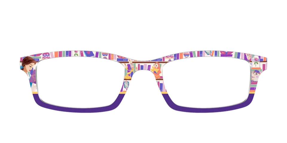 Pair Eyewear Collabs Belle's Library Topper DY23