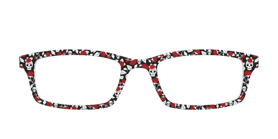 Pair Eyewear Collabs Dia de Los Muertos top occhiali FK16