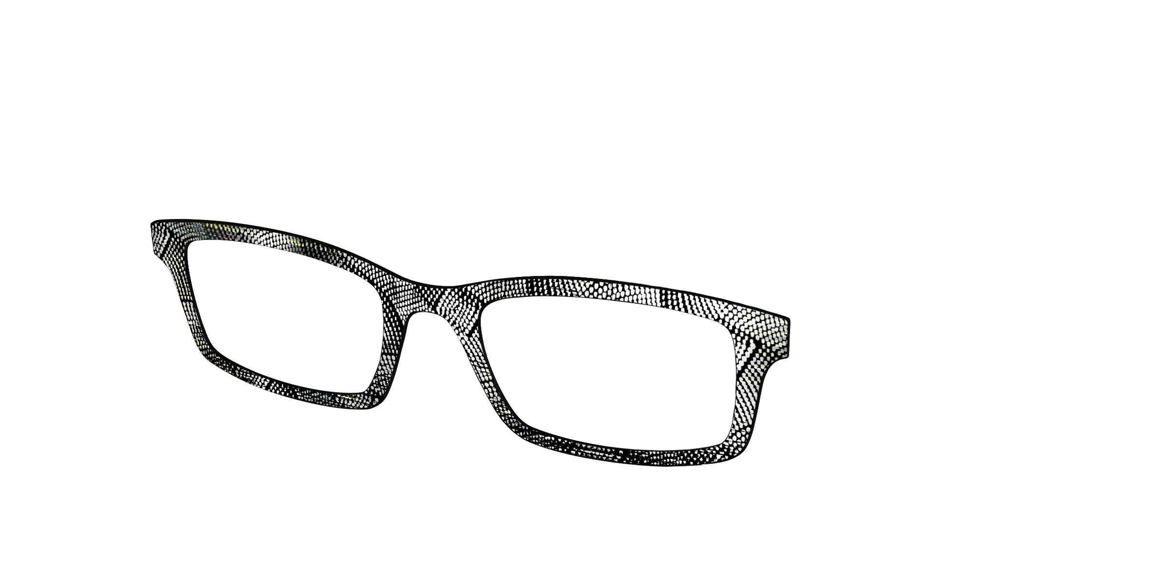 Pair Eyewear Design Tops Soundwaves top occhiali argento 413