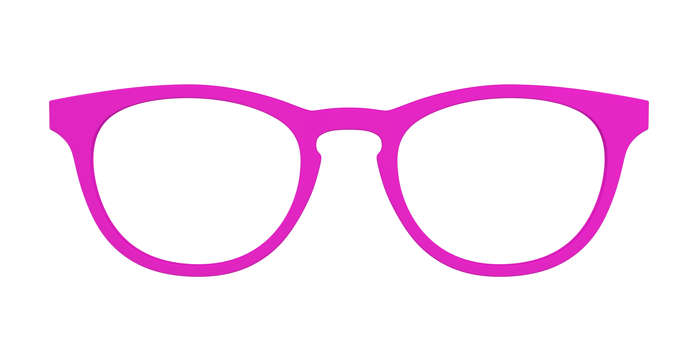 Pair Eyewear Solid Tops The Hot Pink top magnetico rosa